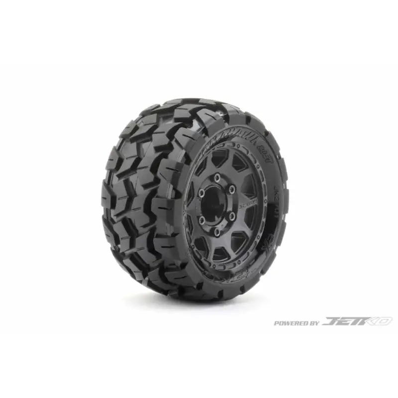 Jetko EX ST Tomahawk tires rim 2.8 Hex 12,14,17mm (2) Koop Online