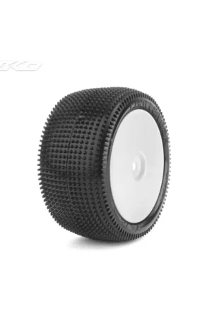 Jetko Buggy 1:10 Challenger AR EOS Yellow Tires on Rims (2) Snelle Levering