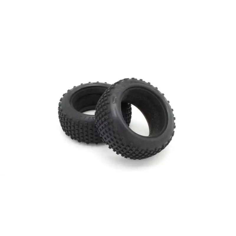 Front tires 50x83x30mm Kyosho Turbo Optima (2) Hard - Block type Hoge Kwaliteit