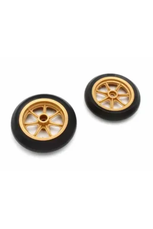 Koop Online Kyosho Hanging-On Racer Yamaha YZR500 Tires & Rims (2)