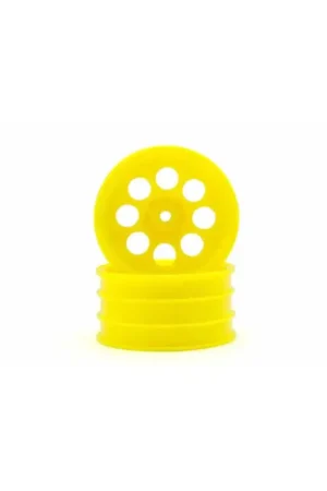 Favoriet 8-hole 50mm Yellow Front Rims (2) Kyosho Optima Mid