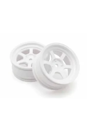 Rims 1:10 Kyosho Fazer FZD2 Rays TE37V Offset 5mm (2) White Superprijs