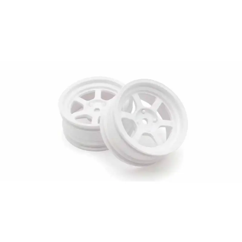 Rims 1:10 Kyosho Fazer FZD2 Rays TE37V Offset 5mm (2) White Superprijs
