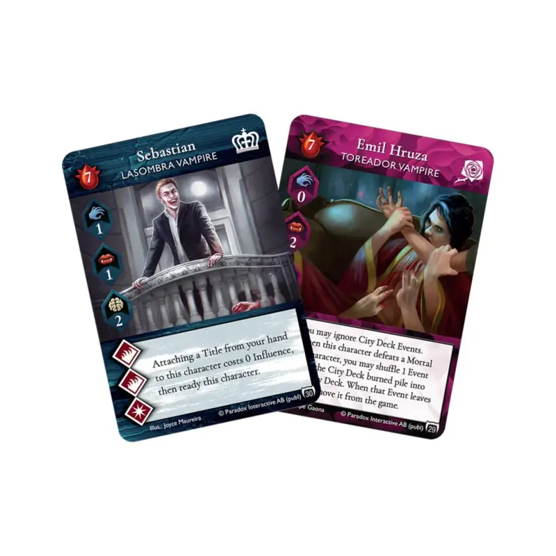 Gecertificeerd Vampire Rivals Sebastian & Emil Promo Pack