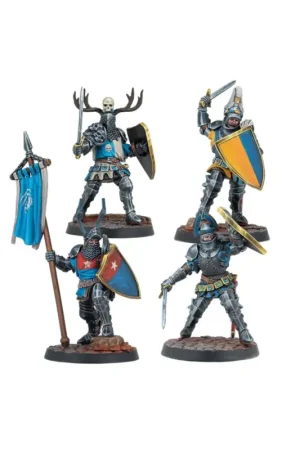 Weekendaanbieding Warcrow - Foot Knights (FR + ENG) Figuurtje