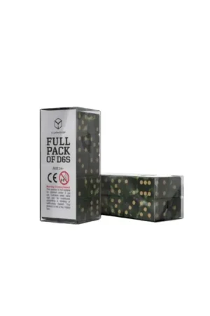 Hoge Kwaliteit D6 Pack - Bottle Green & Gold