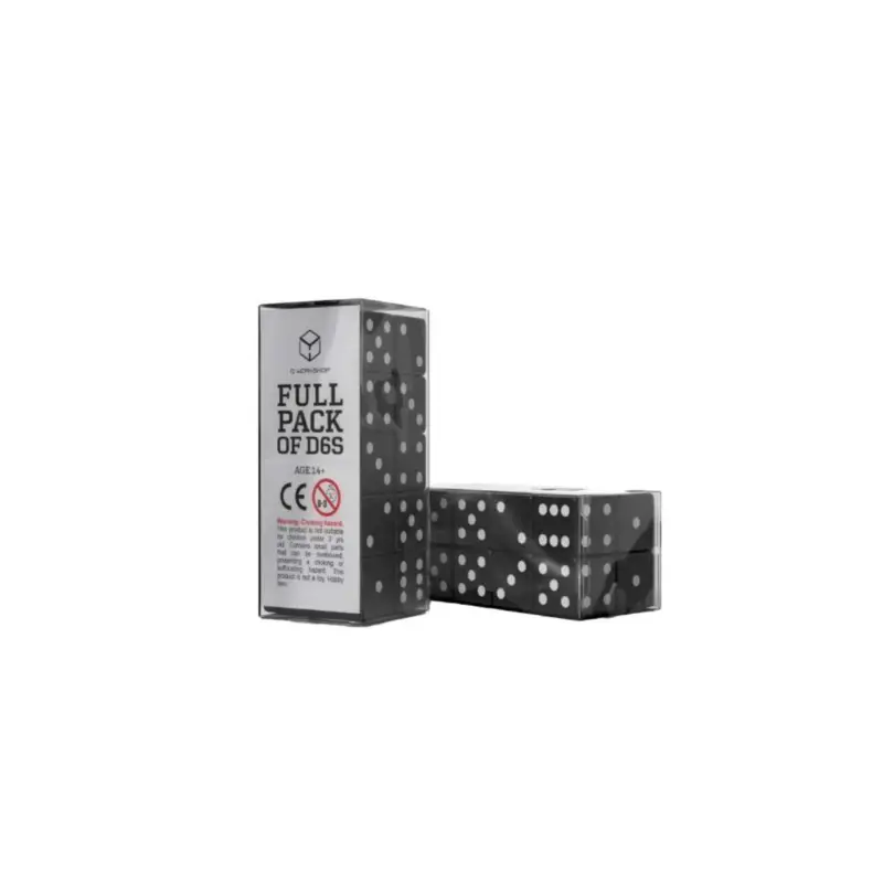 Hete Deal D6 Pack - Black & White