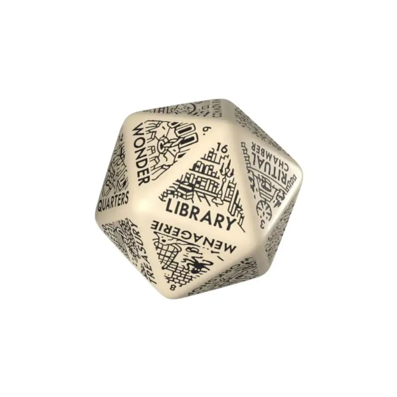 Populair Dice Generator Dungeon - Beige & Black