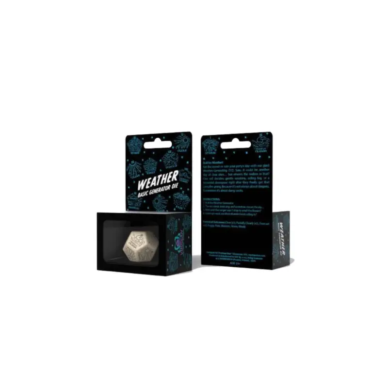 Betaalbaar Weather Generator - Beige & Black