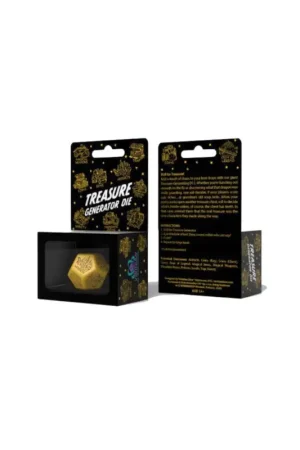 Populair Treasure Generator Dice - Yellow & Black