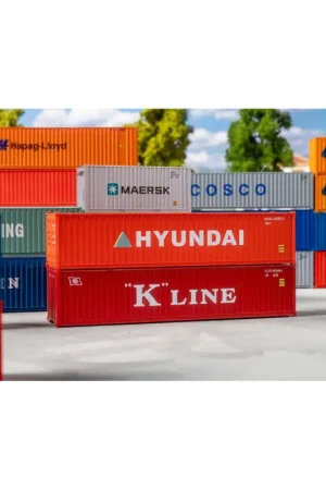 Beste Prijs 40' K-Line containers + Hyundai