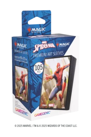 GG : MTG SPM Premium Art Sleeves - Spider-Man Koop Online