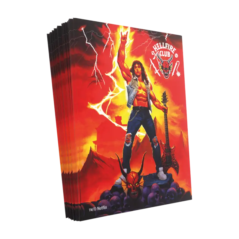 Rechtstreeks Van De Fabrikant GG: Stranger Things Hellfire Club Sleeves Eddie