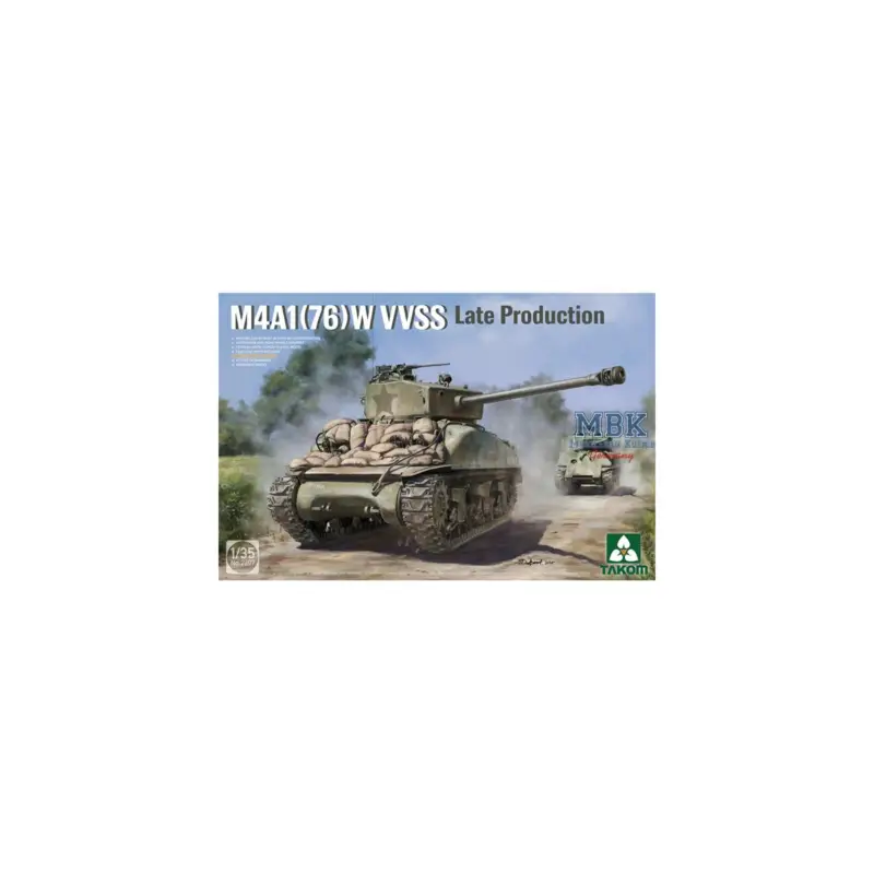 M4A1 76(W) VVSS Late Production Schaalmodel Aanbieding