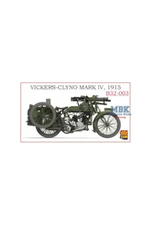 Speciale Aanbieding Vickers-Clyno Mark IV, 1915 Schaalmodel