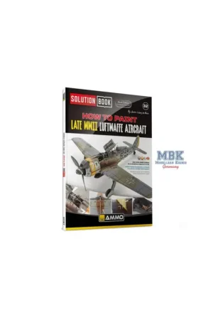 Gecertificeerd How to Paint late WWII Luftwaffe SOLUTION BOOK