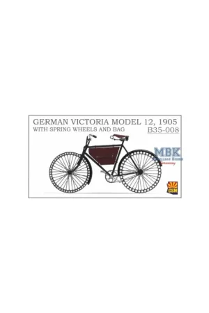 Express Levering German Victoria Mod.12, 1905, w.spring wheels+bag