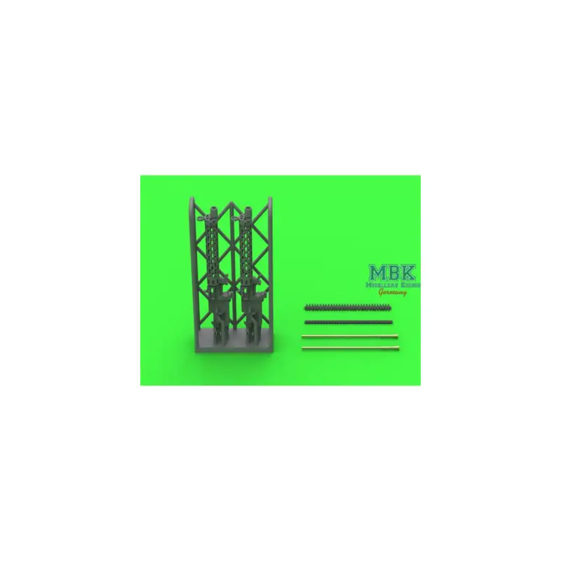 Seizoensaanbieding Spandau LMG 08/15 (2x) - w/ SHORT charging handle