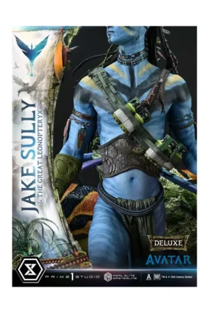 Avatar (Movie) Figure Real Elite Masterline Series 1/4 Jake Sully & The Great Leonopteryx Deluxe Ver. 87cm Weekendaanbieding
