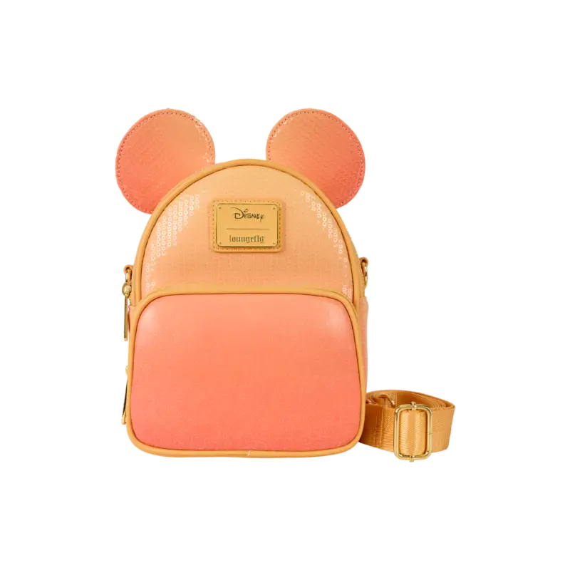 DISNEY - Mickey "Glitter" - Loungefly Convertible Shoulder Bag Fabrieksprijs