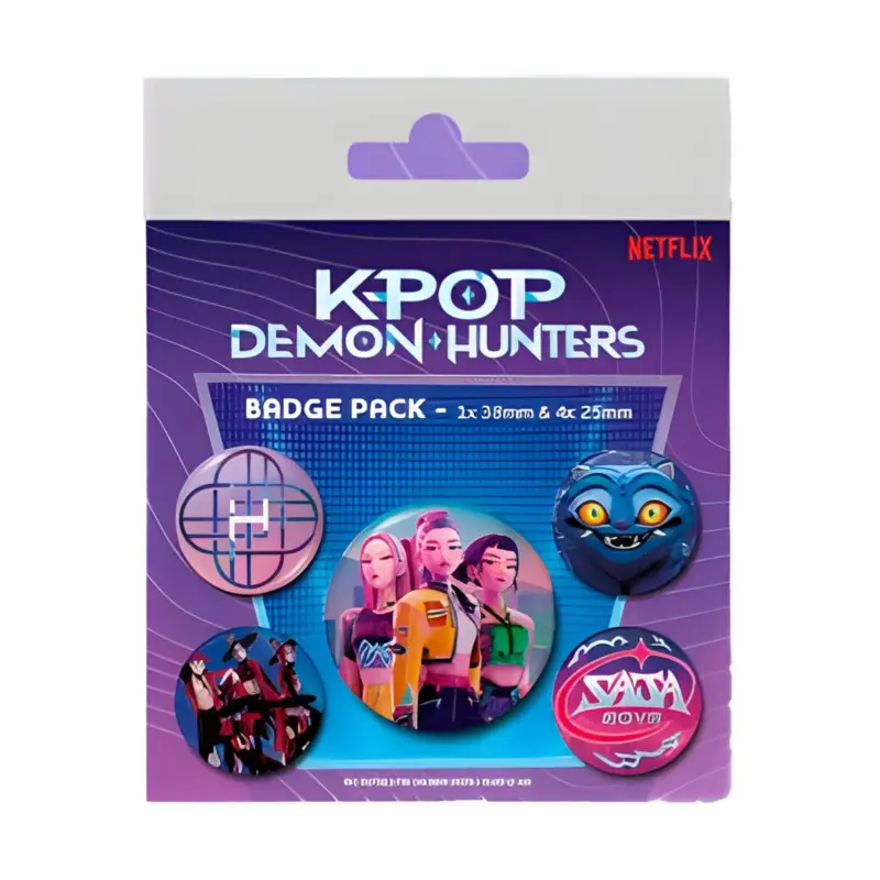 KPop Demon Hunters pack 5 badges Veilige Betaling