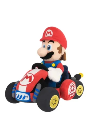 MARIO KART WORLD - Mario - Plush 27cm Op = Op