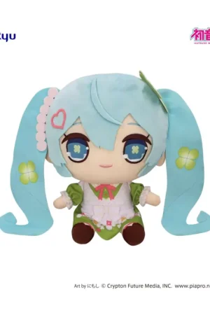 Hatsune Miku plush toy Kyurumaru Big Clover 26 cm Nu Kopen