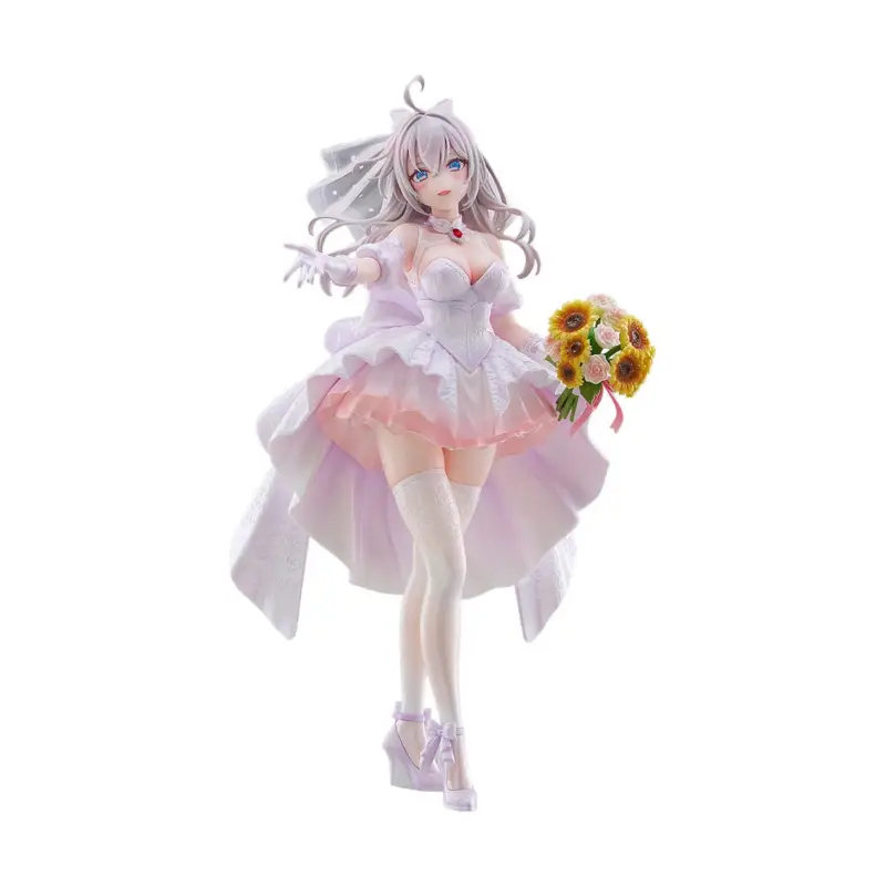 Rechtstreeks Van De Fabrikant Alya Sometimes Hides Her Feelings in Russian Figure 1/7 Alisa Mikhailovna Kujou Wedding Dress Ver. 24cm