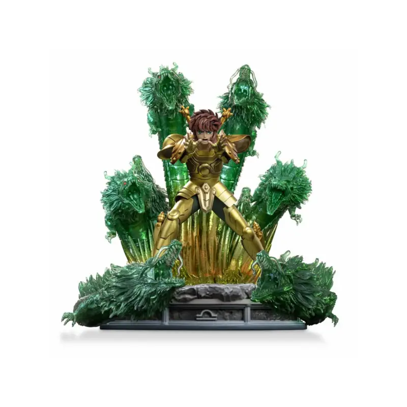 Betrouwbaar Saint Seiya Figure 1/10 Art Scale Libra Dohko 25 cm Figuurtje