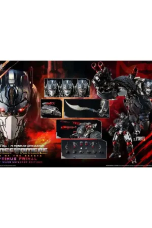 Laatste Kans Transformers: Rise of the Beasts DLX Optimus Primal action figure (Beast Wars Universe Edition) 29 cm