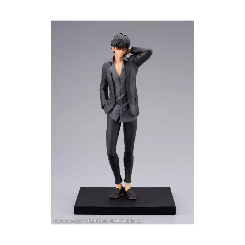 Finale Uitverkoop TRIGUN STAMPEDE - Nicholeas D.Wolfwood - Oshi Works Figure 22cm Figuurtje