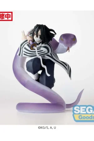 Demon Slayer: Kimetsu no Yaiba Xross Link Anime Figure Obanai Iguro Hashira Training Arc 14 cm Gratis Retour