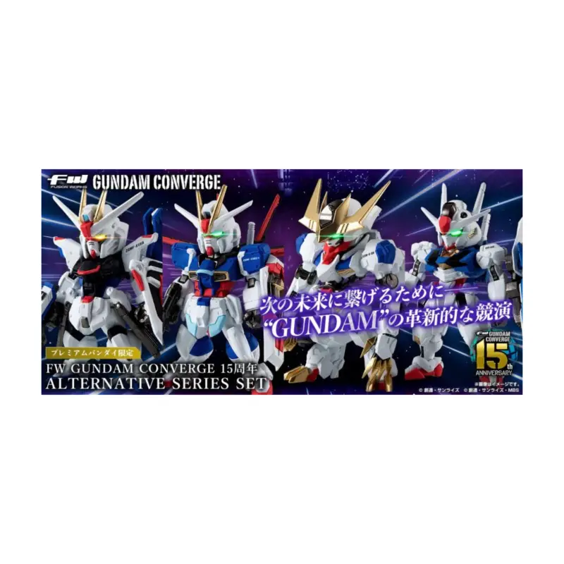 Alleen Vandaag GUNDAM - Gundam Converge - 15th Anniversary Alternative Figure 5.5cm Figuurtje