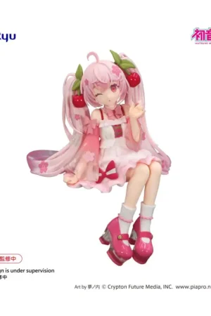 Shop Nu Hatsune Miku Figure Noodle Stopper Sakura Miku 2025 Wink Ver. 14cm Figuurtje