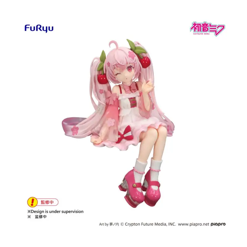 Shop Nu Hatsune Miku Figure Noodle Stopper Sakura Miku 2025 Wink Ver. 14cm Figuurtje