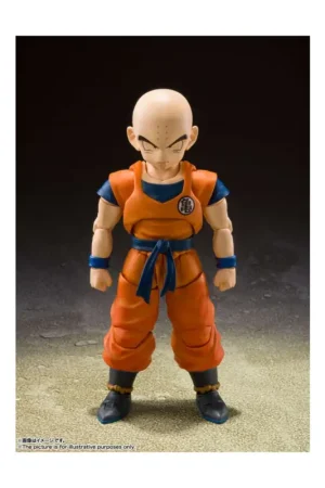 Dragon Ball Z Krillin Earth Strong Man SH Figuarts 13cm Figuurtje Tijdelijk Beschikbaar