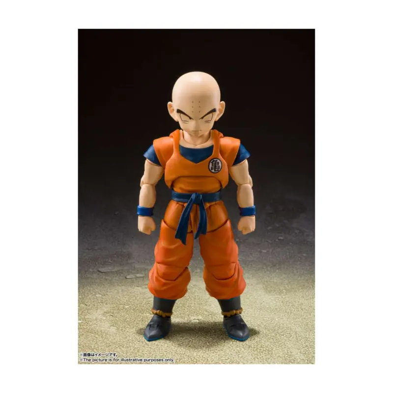 Dragon Ball Z Krillin Earth Strong Man SH Figuarts 13cm Figuurtje Tijdelijk Beschikbaar