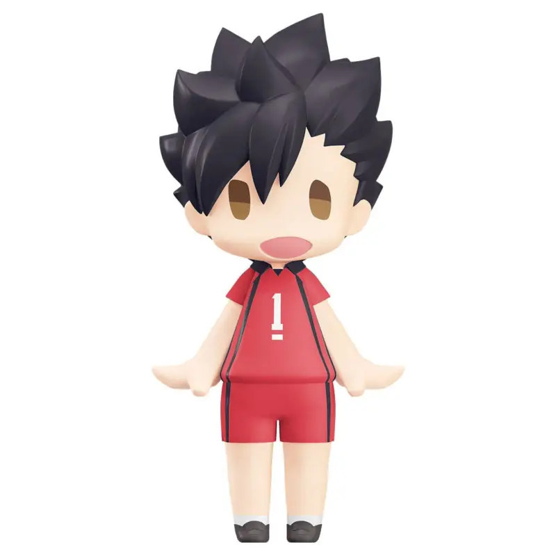 Lage Prijs Haikyu!! Figure HELLO! GOOD SMILE Tetsuro Kuroo 10 cm Figuurtje