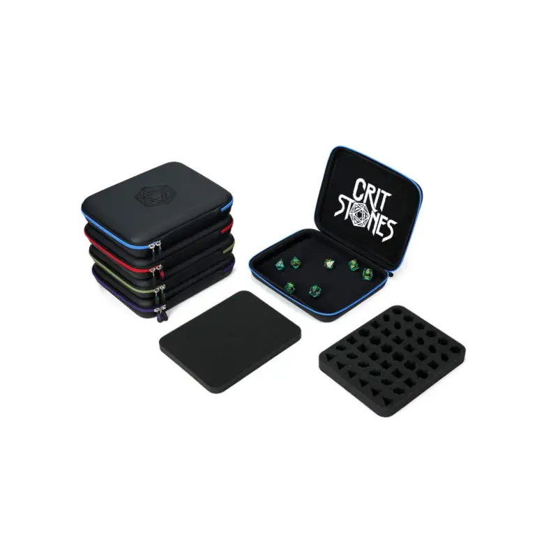 CritStones Arcanum Red Dice Case Must-Have