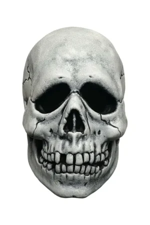 Don Post White Skull Vinyl Mask Shop Nu