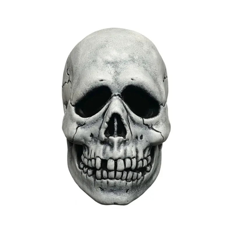 Don Post White Skull Vinyl Mask Shop Nu
