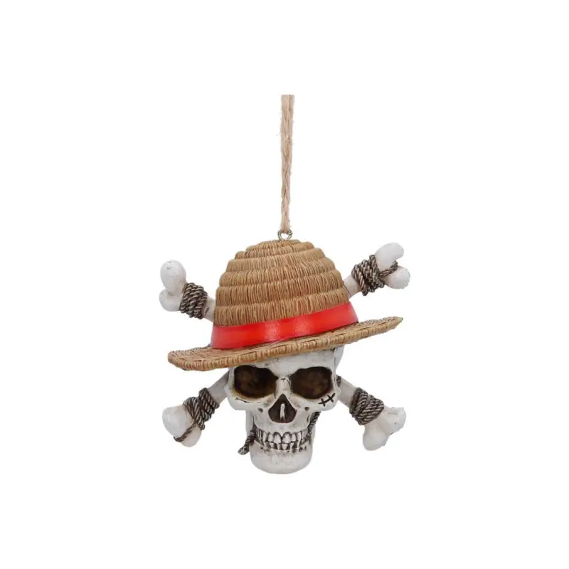 ONE PIECE - Luffy Jolly Roger - Hanging Decoration 7cm Voordeelprijs