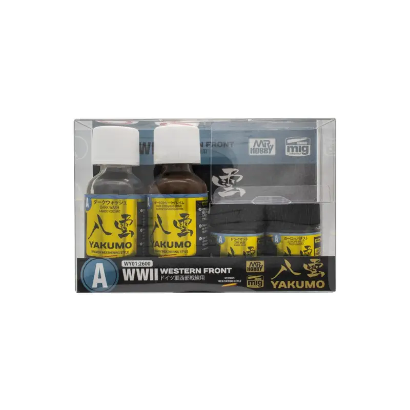 Yakumo Color Set A WWII WESTERN FRONT Acrylverf Seizoensaanbieding