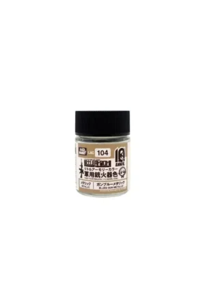 Bestseller Gunze lac-104 paint little armory color (18ml) blued gun metallic Acrylverf