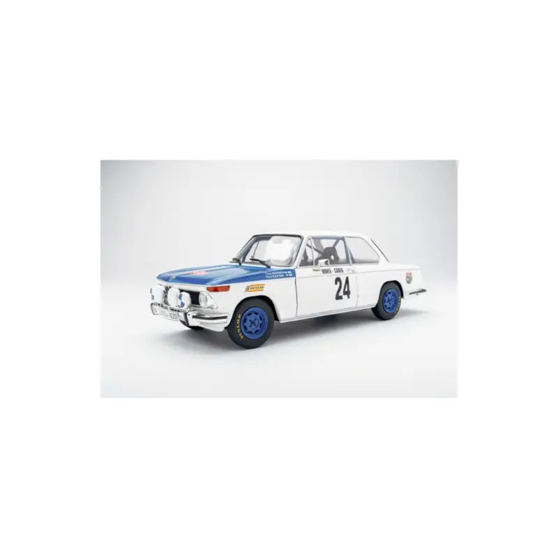 Solido 1808603 miniature bmw 2002 tii – rallye monte-carlo – 1969 – n24 t.makinen/p.easter 1/18 Merkproduct