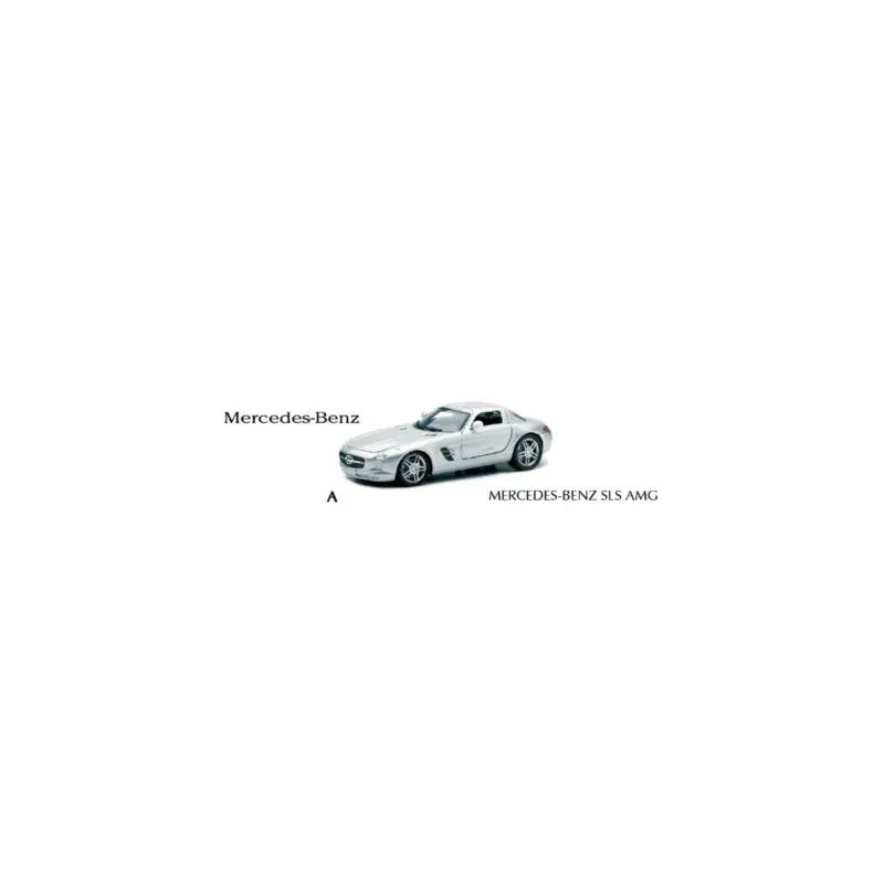 Mercedes-Benz SLS AMG (grey) 1/24 Miniatuur Dagaanbieding