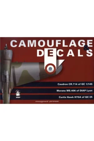 Camo and Decals Caudron CR.714 Morane Ms.406 Curtiss Hawk H75A 1/32 Schaalmodel Favoriet