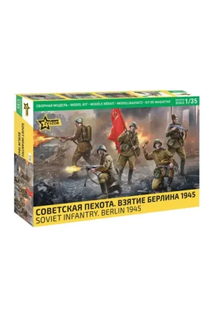 Zvezda z3718 soviet infantry. berlin 1/35 Figuren Superprijs