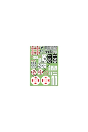 Nieuw Frrom fr0x24 plane decals portugal potez 25 + fleet 10g 1/72 (size a7).