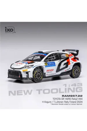 Toyota gr yaris rally 2 44 kogure/luhtinen wm rally of finland 2024 Miniatuur Speciale Aanbieding